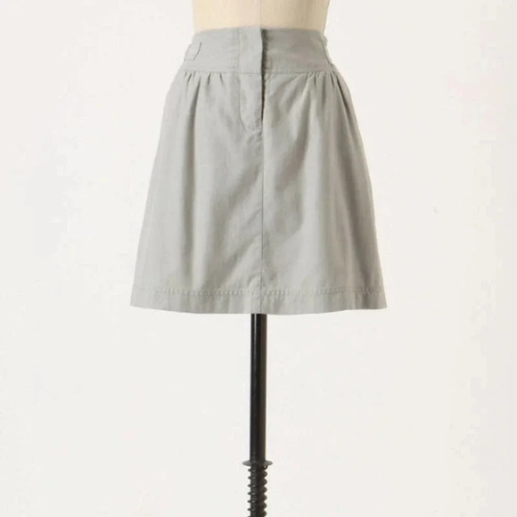 Anthropologie Daughters Of Liberation Size 4 Green A-Line Mindful Skirt - Picture 1 of 6